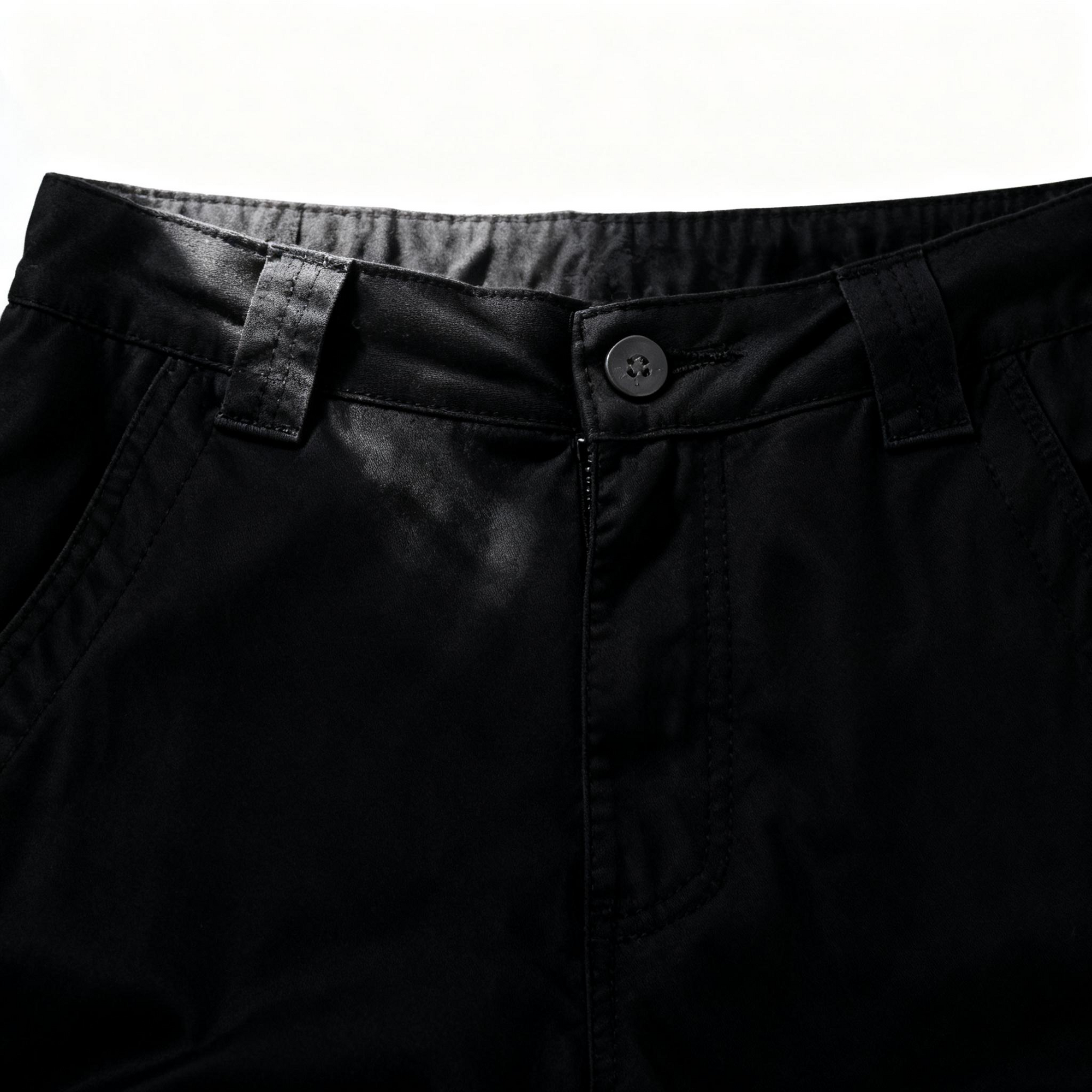 Men's Black Cargo Pants - Tactical Style with Unbeatable Functionality for Every Adventure