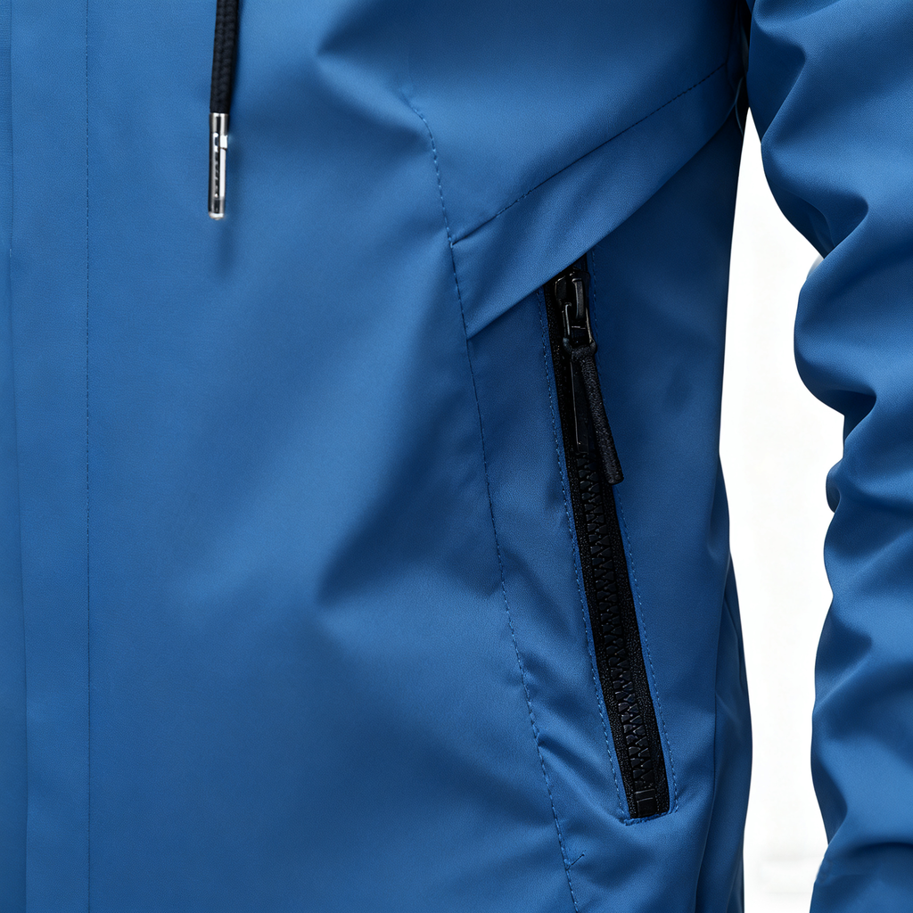 Men's Waterproof Hiking Jacket - Outdoor Adventure & Urban Commute Essential with Hooded Design