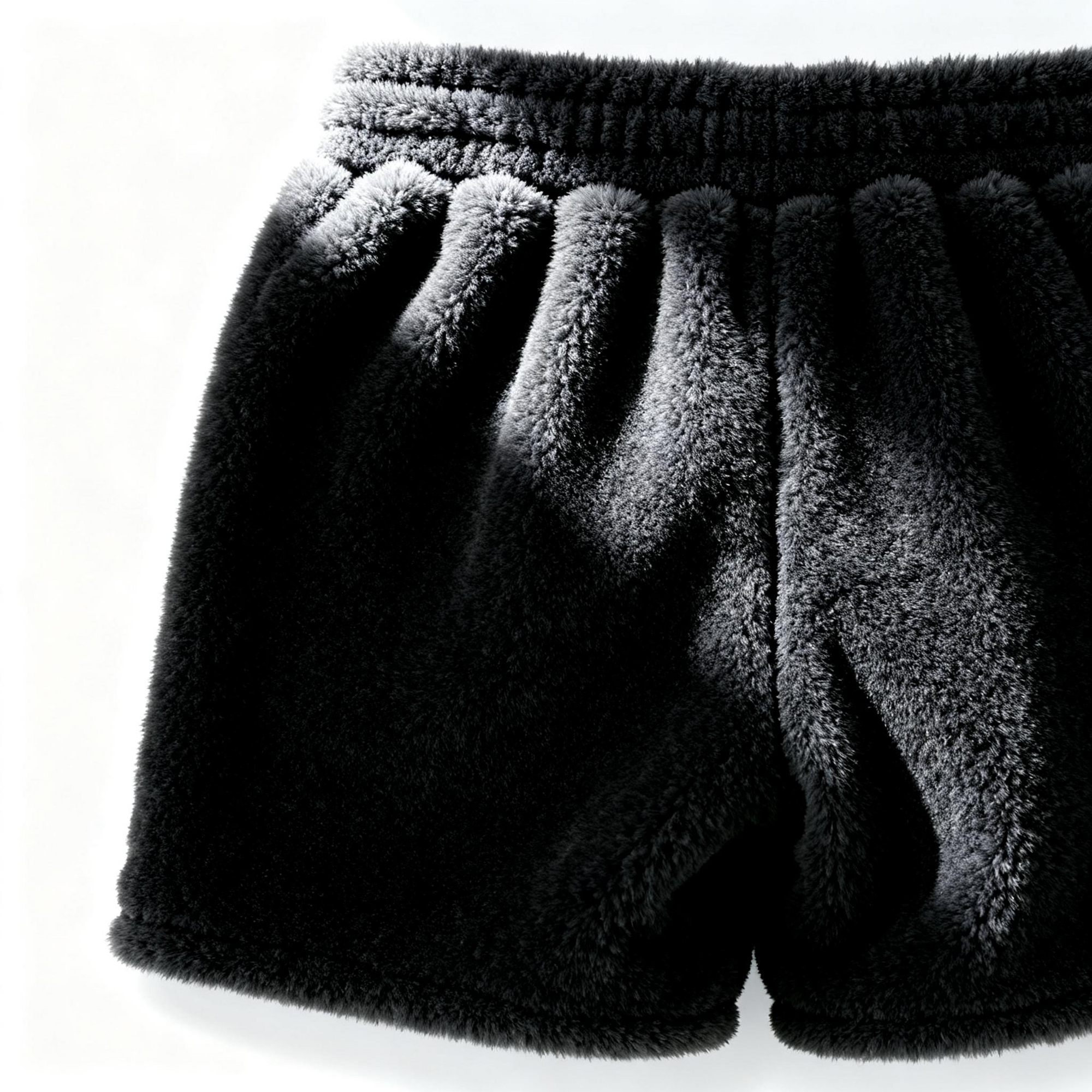 Men's Plush Casual Shorts – Embrace Cozy Comfort with Street-Style Flair