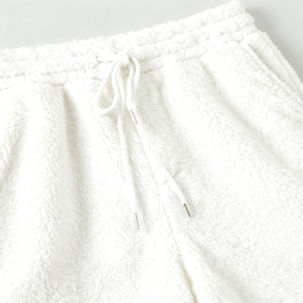 Men's Plush Casual Shorts - Luxurious Comfort & Effortless Style for Leisure Days