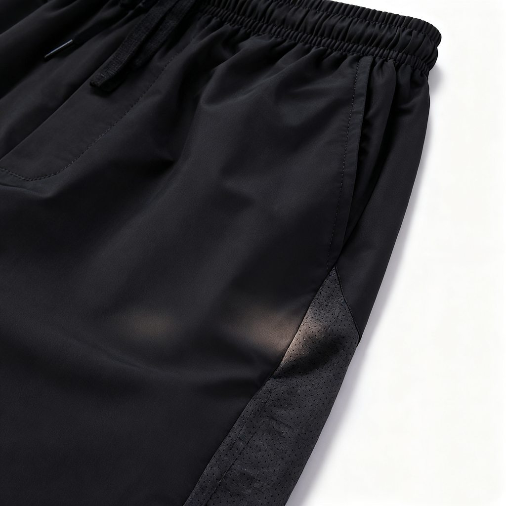 Men's Black Athletic Shorts - Your Go-To for Performance & Style