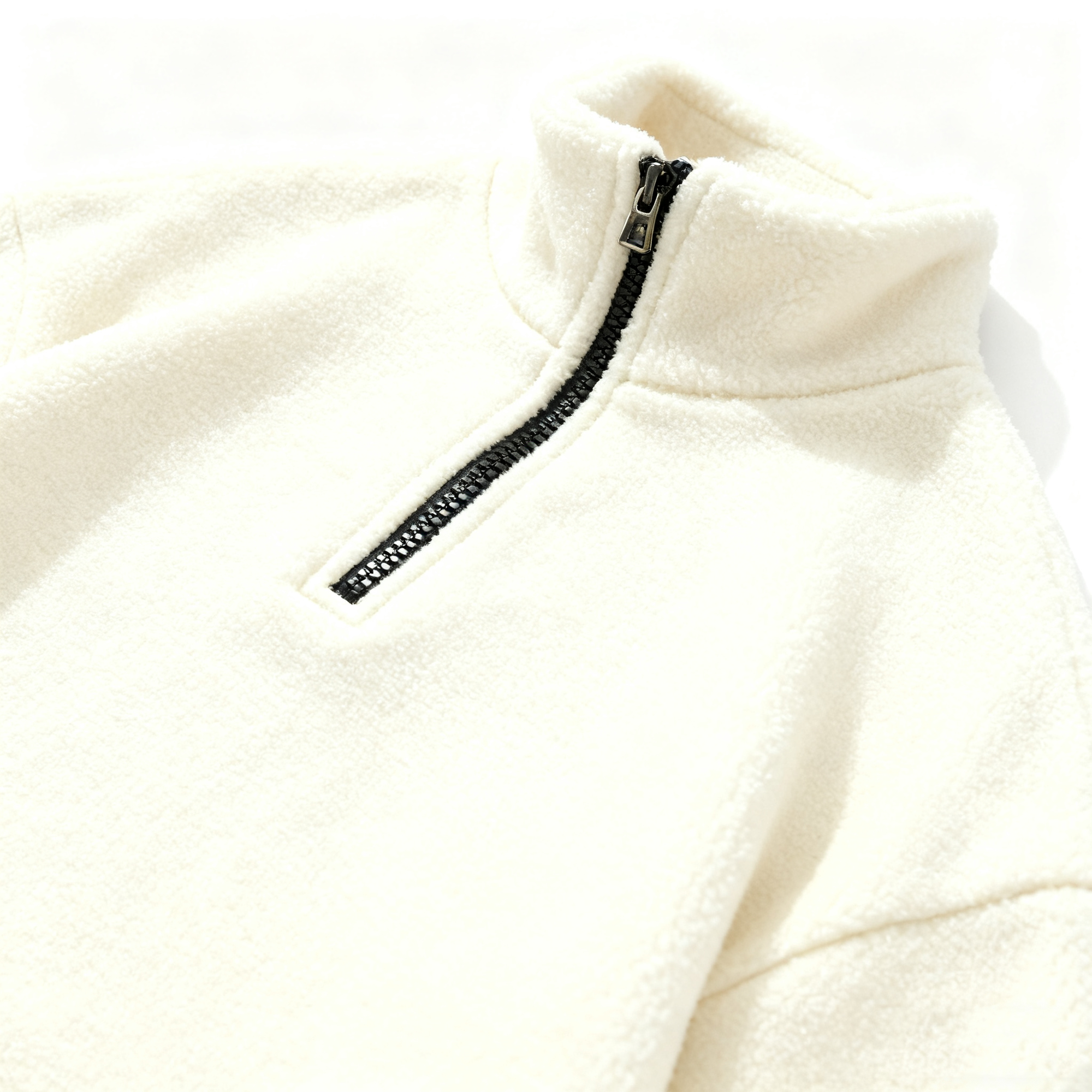 Men's Plush Half-Zip Sweatshirt – Embrace Cozy Comfort with Modern Street Style
