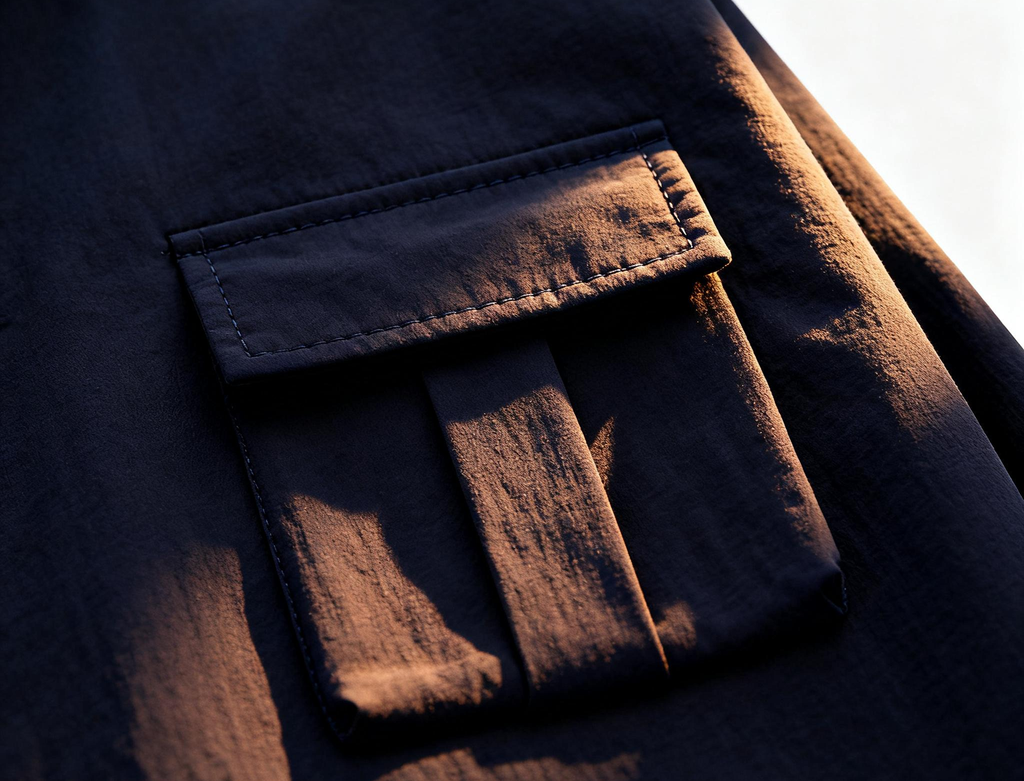 Men's Navy Blue Casual Outfit Set - Utility Jacket & Cargo Joggers Combo for Streetwear, Daily Wear & Smart-Casual Looks