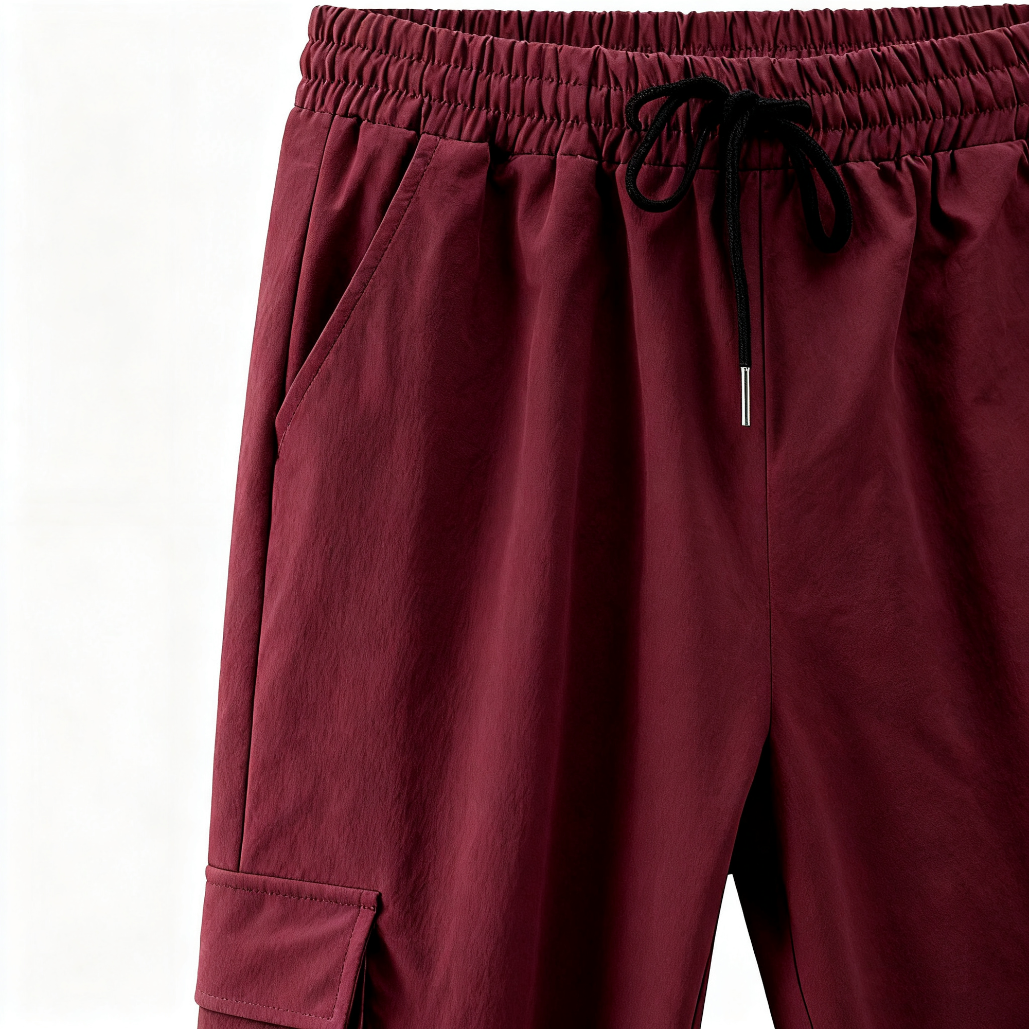 Men's Burgundy Utility Set: The Ultimate Fusion of Casual Style, Functionality, and Versatility