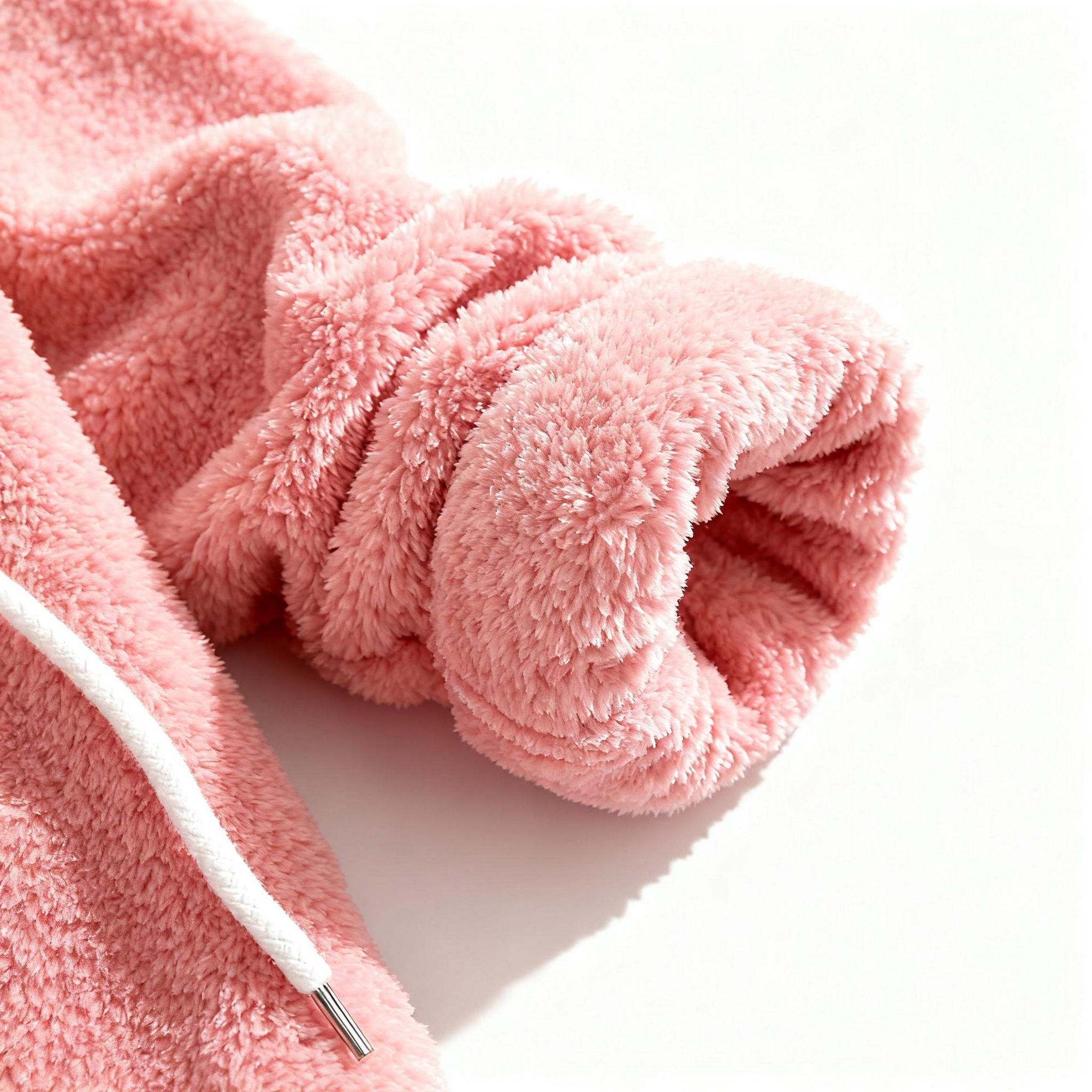 Men's Pink Fleece Hoodie - The Ultimate Cozy & Stylish Layering Piece