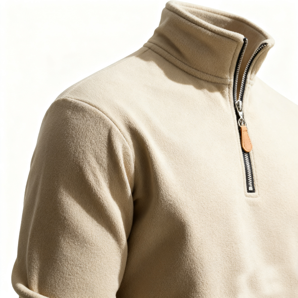 Men's Business Casual Half-Zip Pullover – Elevate Your Professional & Leisure Style
