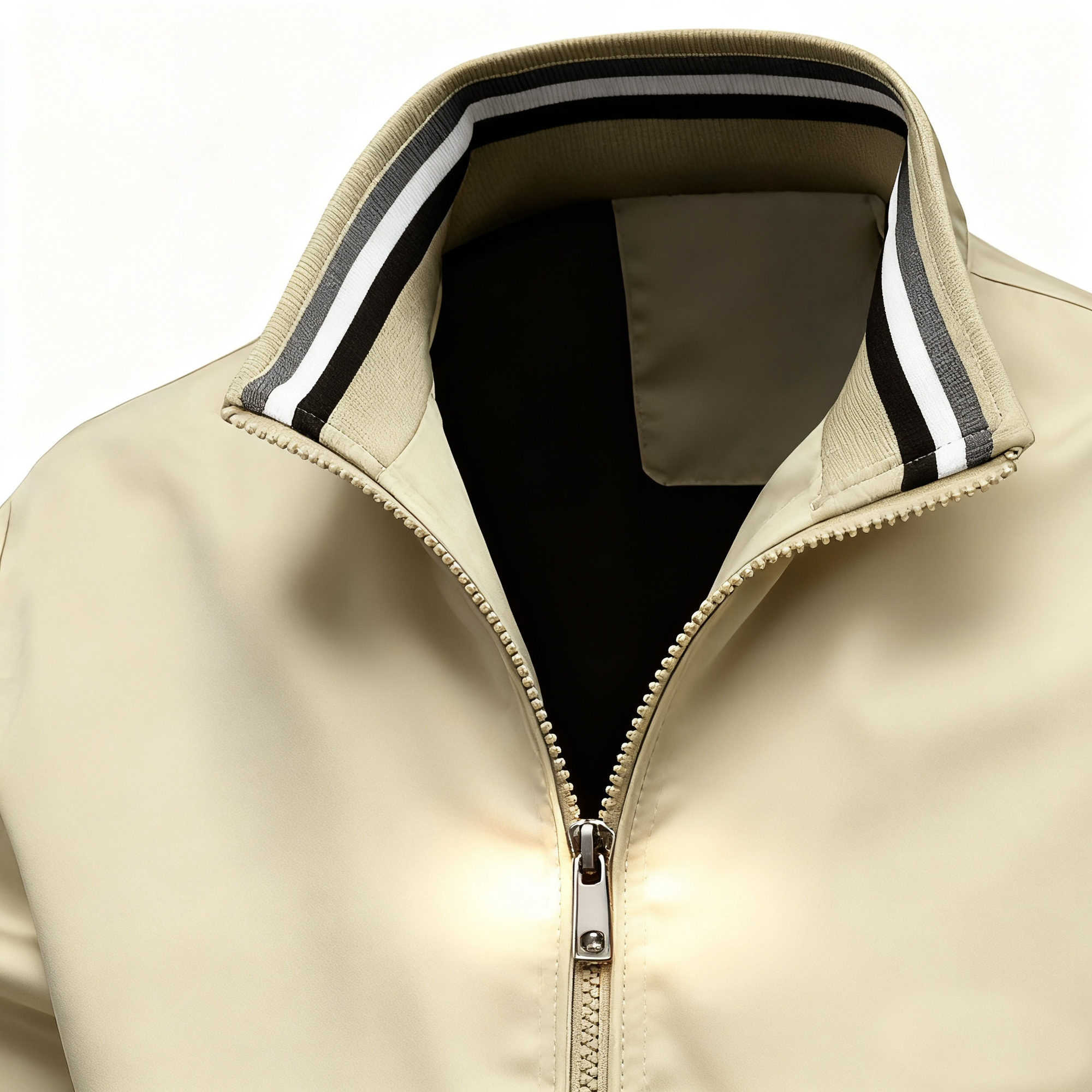 Men's Sporty Bomber Jacket: Classic Athletic Style & All-Day Comfort for Active Lifestyles