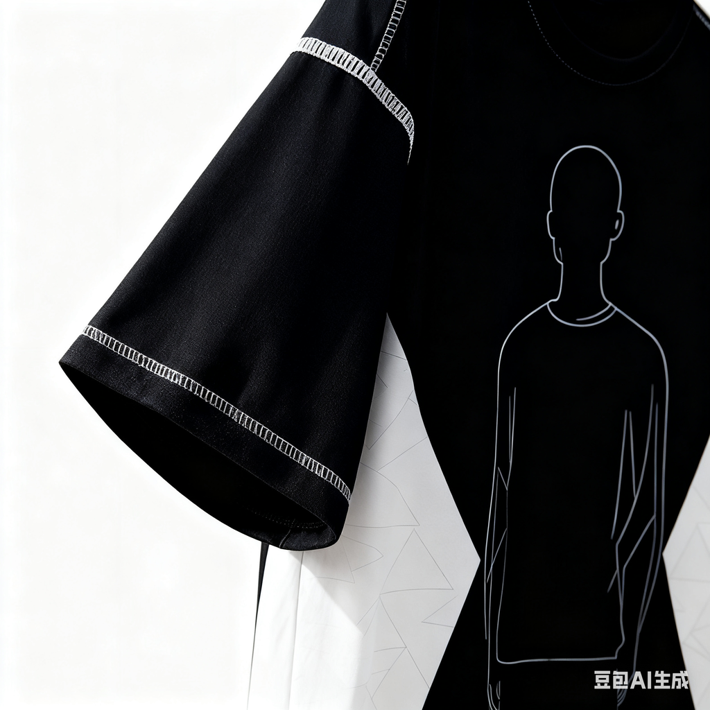 Men's Artistic Graphic T-Shirt - Modern Street Style with Bold Visual Impact