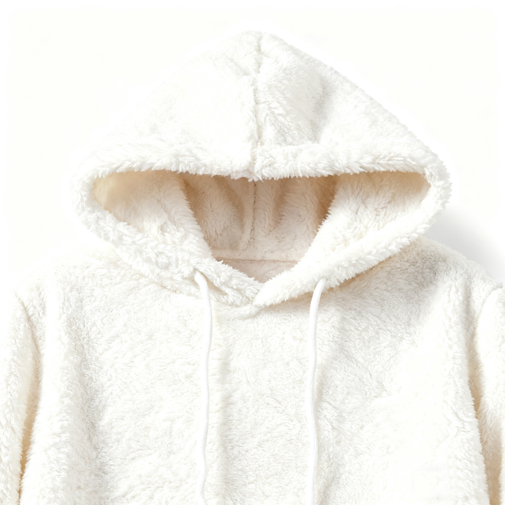 Men's Plush Fleece Hoodie – Embrace Cloud-Like Comfort with Street-Ready Style