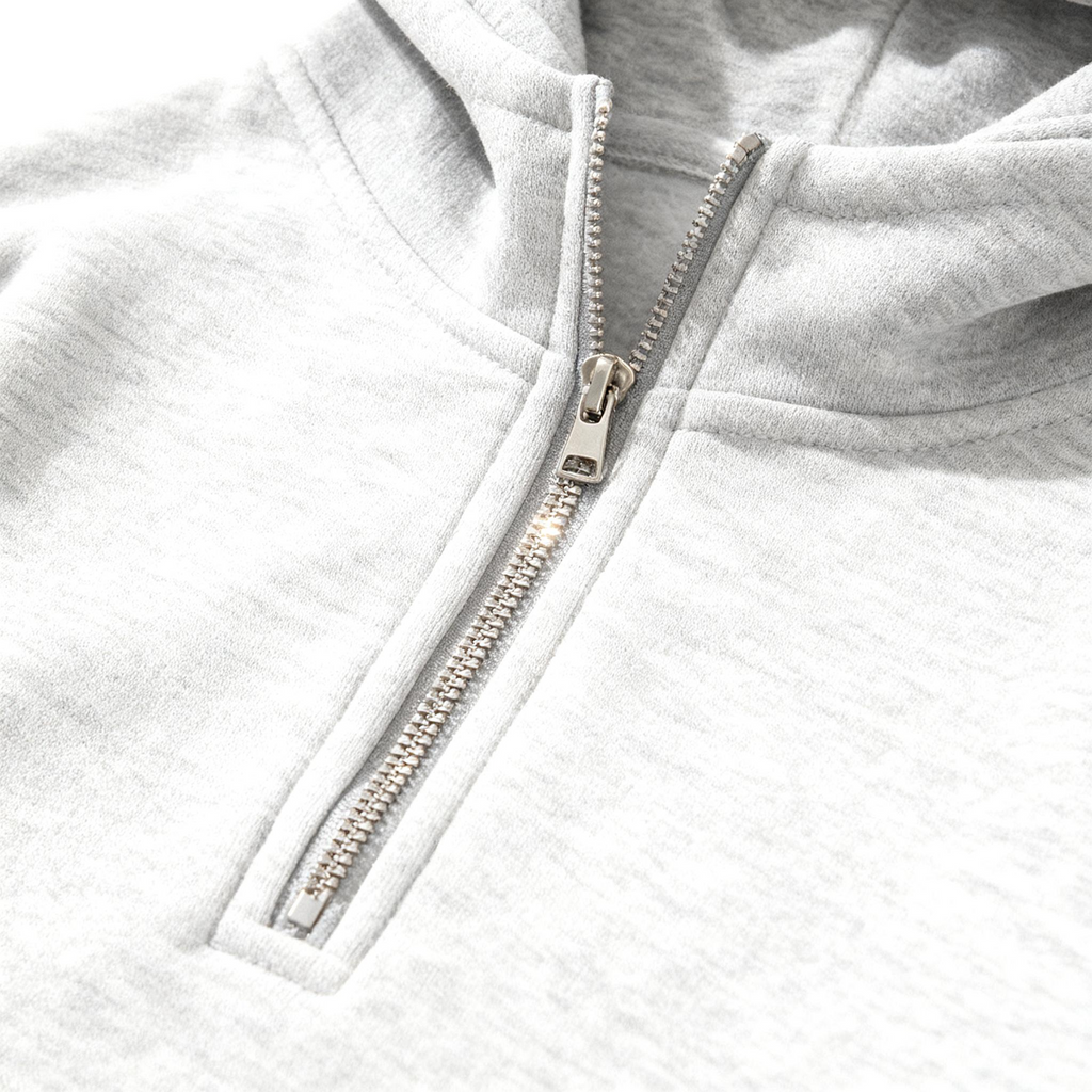 Men's Half-Zip Hoodie - Classic Comfort & Versatile Style for Daily Wear & Leisure