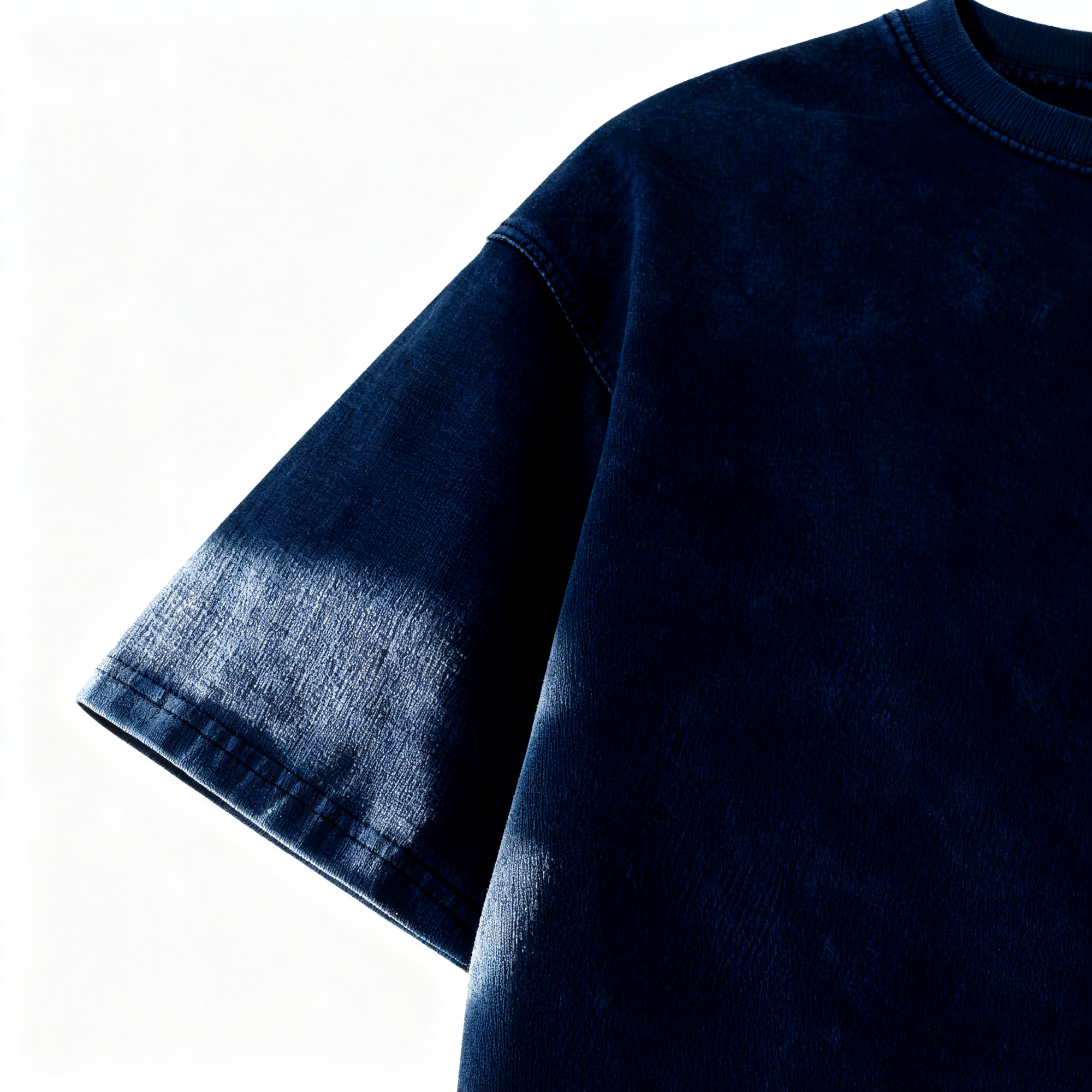 Vintage Washed Navy Oversized T-Shirt: Retro Aesthetic & Laid-Back Streetwear Vibes