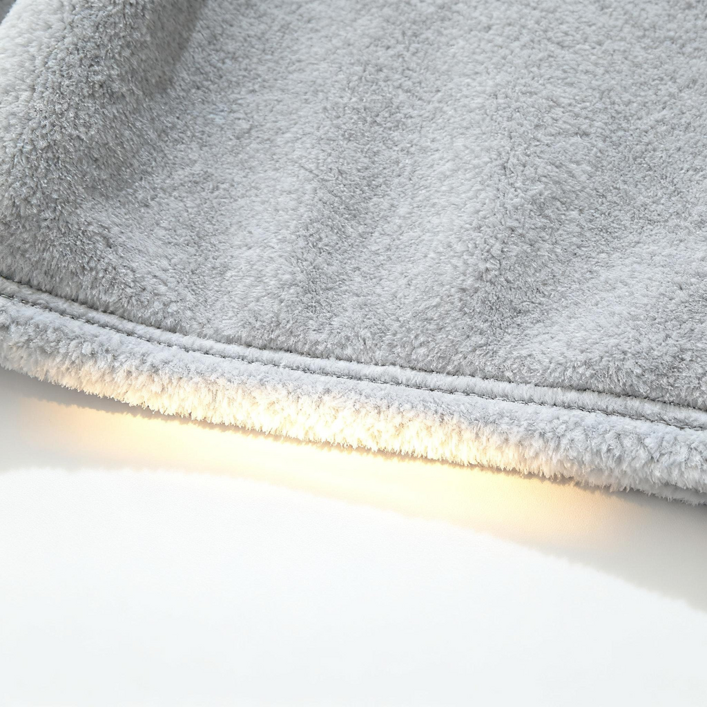 Men's Plush Half-Zip Pullover - Cozy Comfort & Street Style for Chill Days