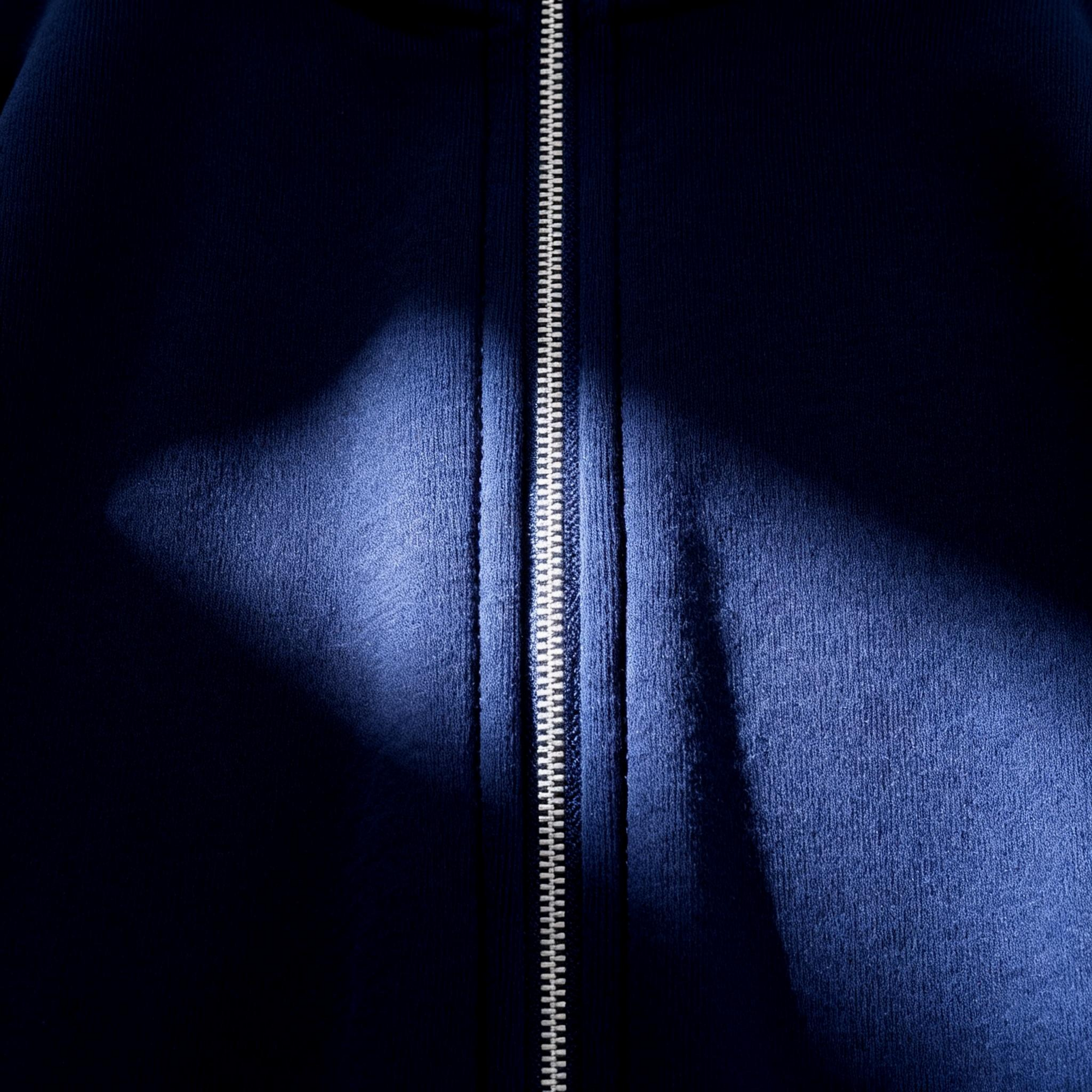 Men's Navy Half-Zip Hoodie - The Perfect Fusion of Casual Comfort & Modern Style