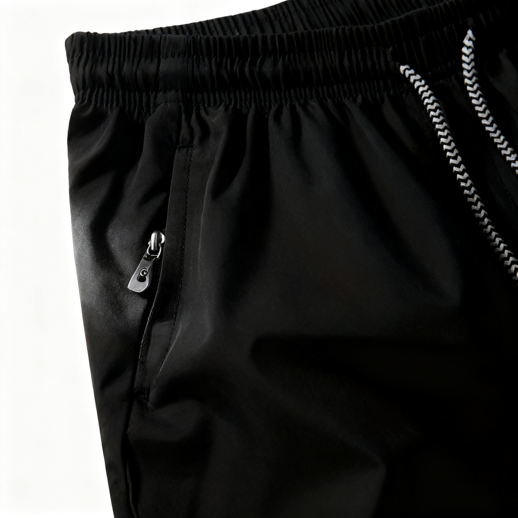 Men's Black Athletic Shorts - The Ultimate Blend of Function & Urban Style