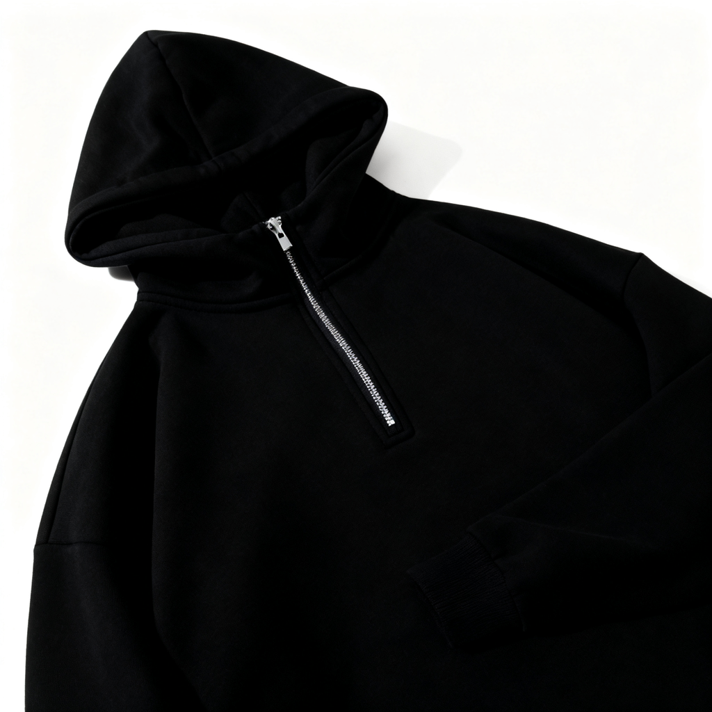 Men's Half-Zip Hoodie: A Fusion of Urban Style, Comfort & Versatility for Casual Days, Streetwear Looks & Everyday Adventures