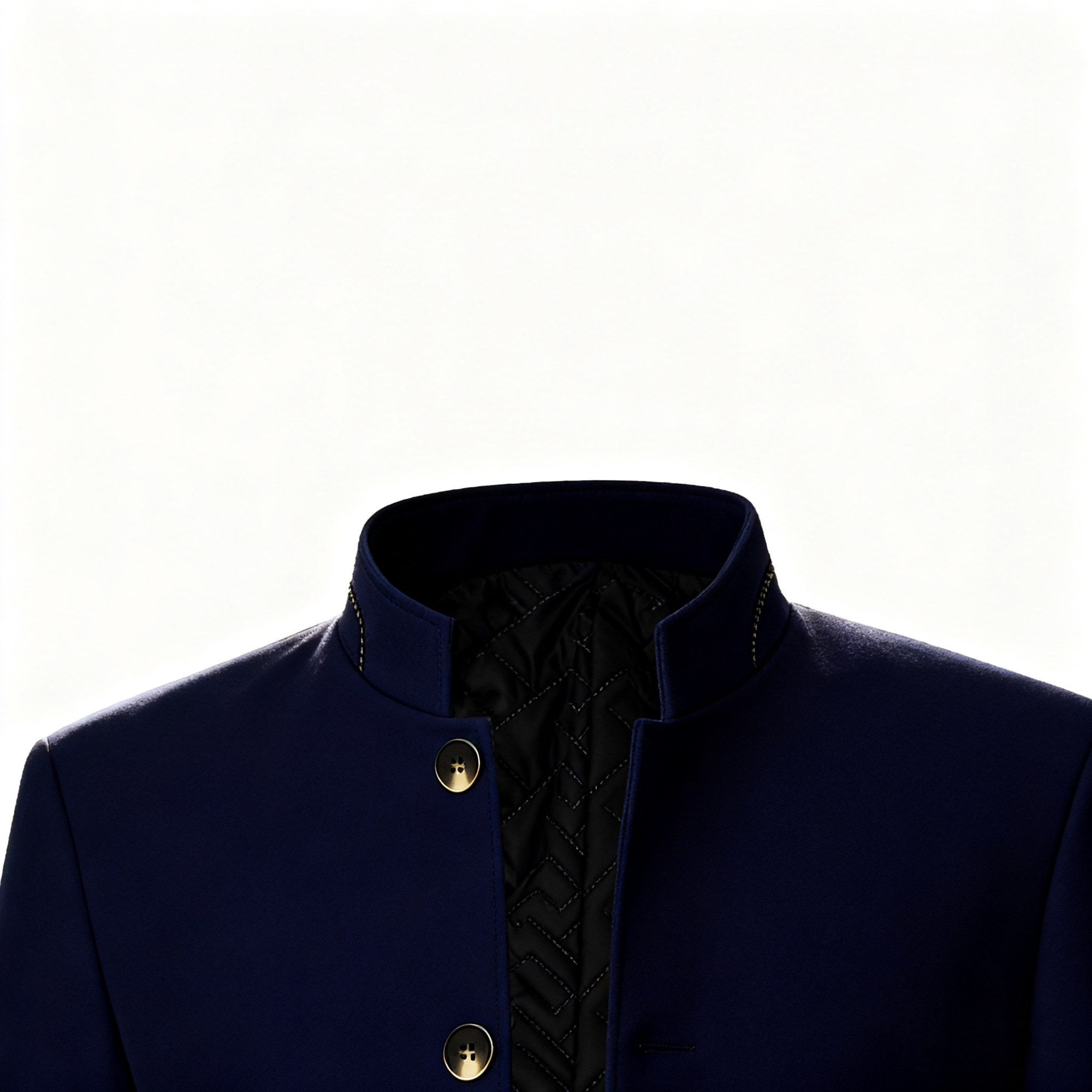 Men's Stand Collar Dress Jacket - A Perfect Blend of Classic Elegance & Modern Versatility