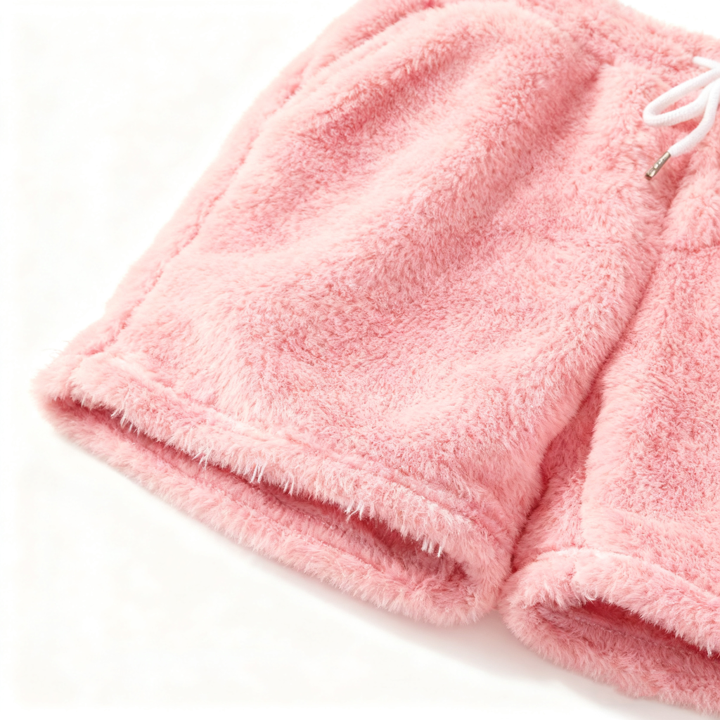 Men's Plush Casual Shorts: Ultra-Soft, Stylish & Cozy for Lounging, Home Relaxation & Leisure Outings