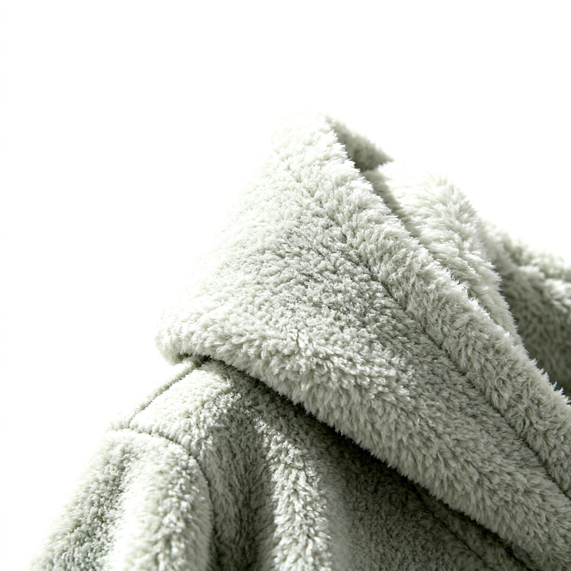 Men's Light Gray Fuzzy Hoodie - Ultimate Comfort & Cozy Style for Chilly Days