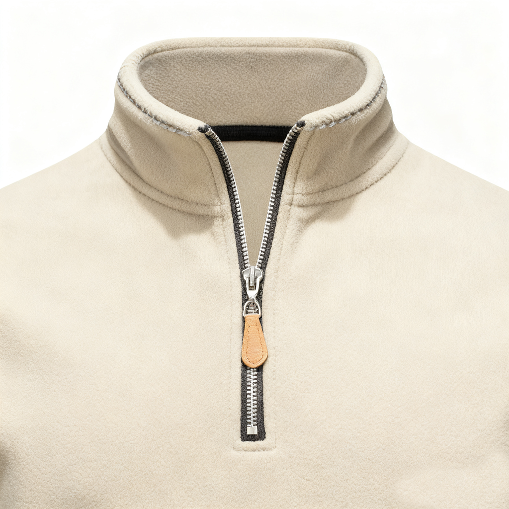 Men's Business Casual Half-Zip Pullover – Elevate Your Professional & Leisure Style