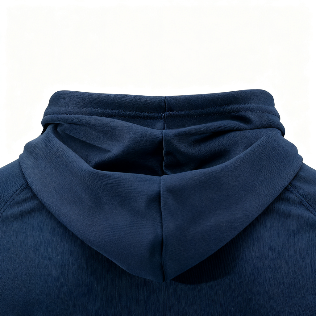 Men's Navy Athletic Hoodie - The Ultimate Blend of Performance & Casual Style