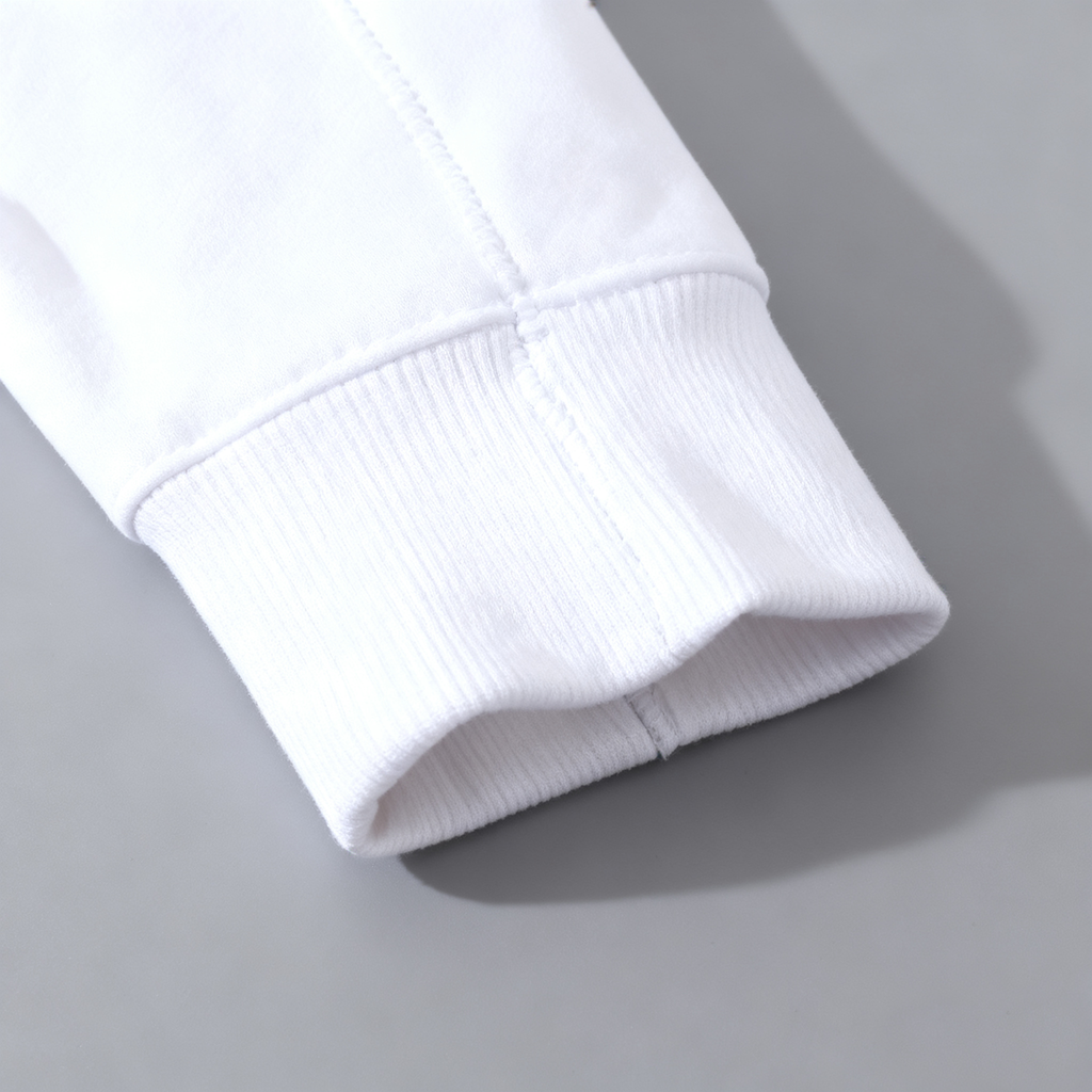 Men's Classic White Hoodie - Timeless Comfort & Versatility for Every Occasion