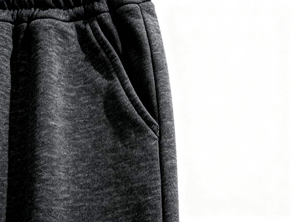 Men's Charcoal Gray Sweatpants - Relaxed Fit Casual Joggers with Elastic Cuffs for Everyday Comfort, Streetwear & Lounge Style