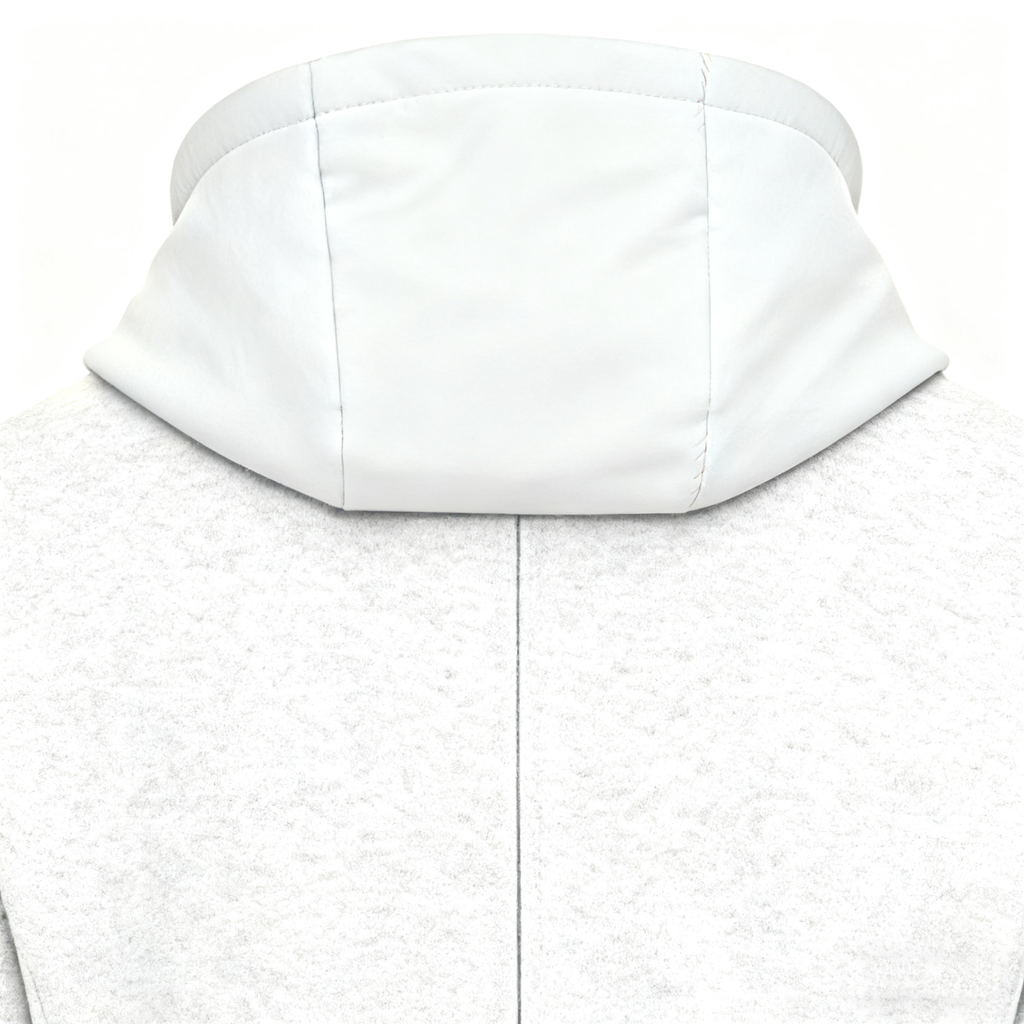 Men's Gray Wool-Blend Trench Coat with Removable Hooded Quilted Liner - 3-in-1 Winter Overcoat for Sophisticated Style & Maximum Warmth