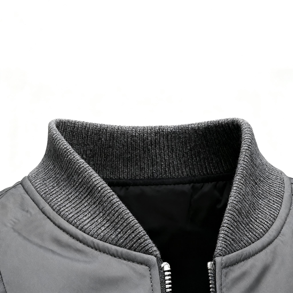 Men's Classic Bomber Jacket: Stylish, Versatile & Comfortable for Everyday Wear & Outdoor Activities