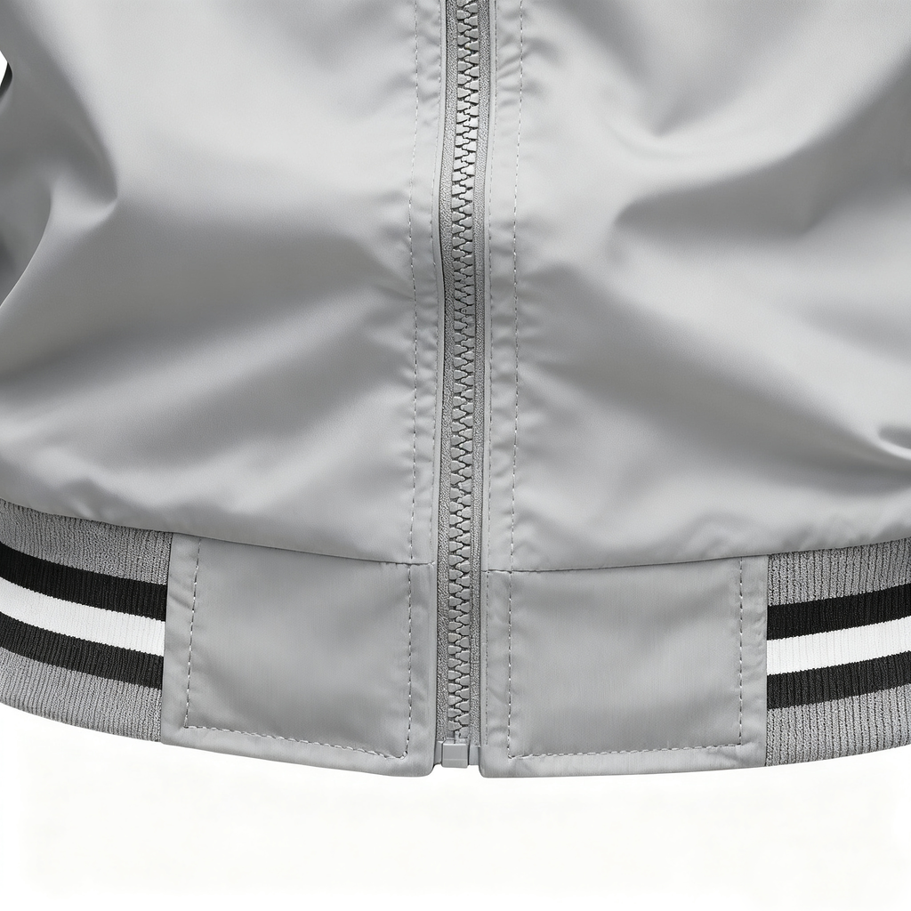 Men's Sporty Bomber Jacket - Retro Athletic Style & Versatile Comfort for Active Lifestyles