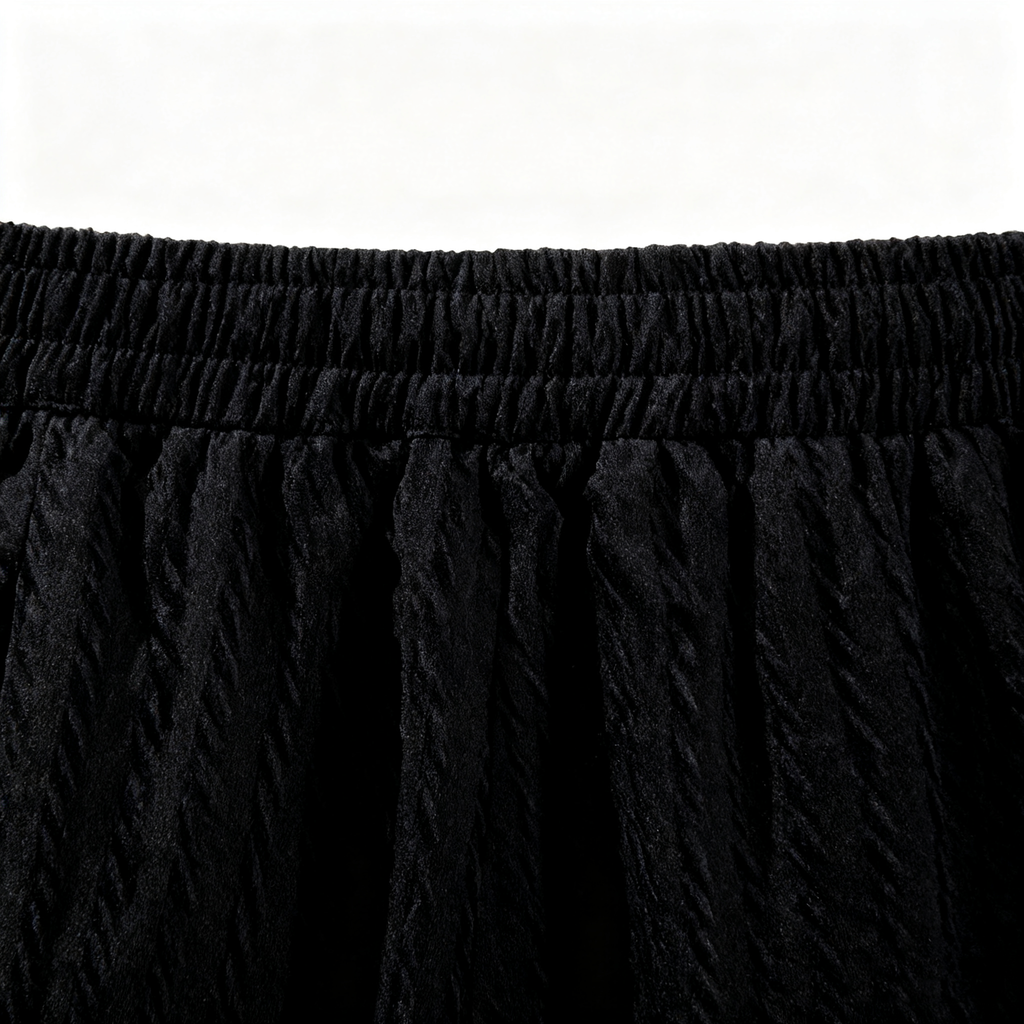 Men's Textured Casual Shorts - Elevate Your Leisure Look with Stylish Comfort