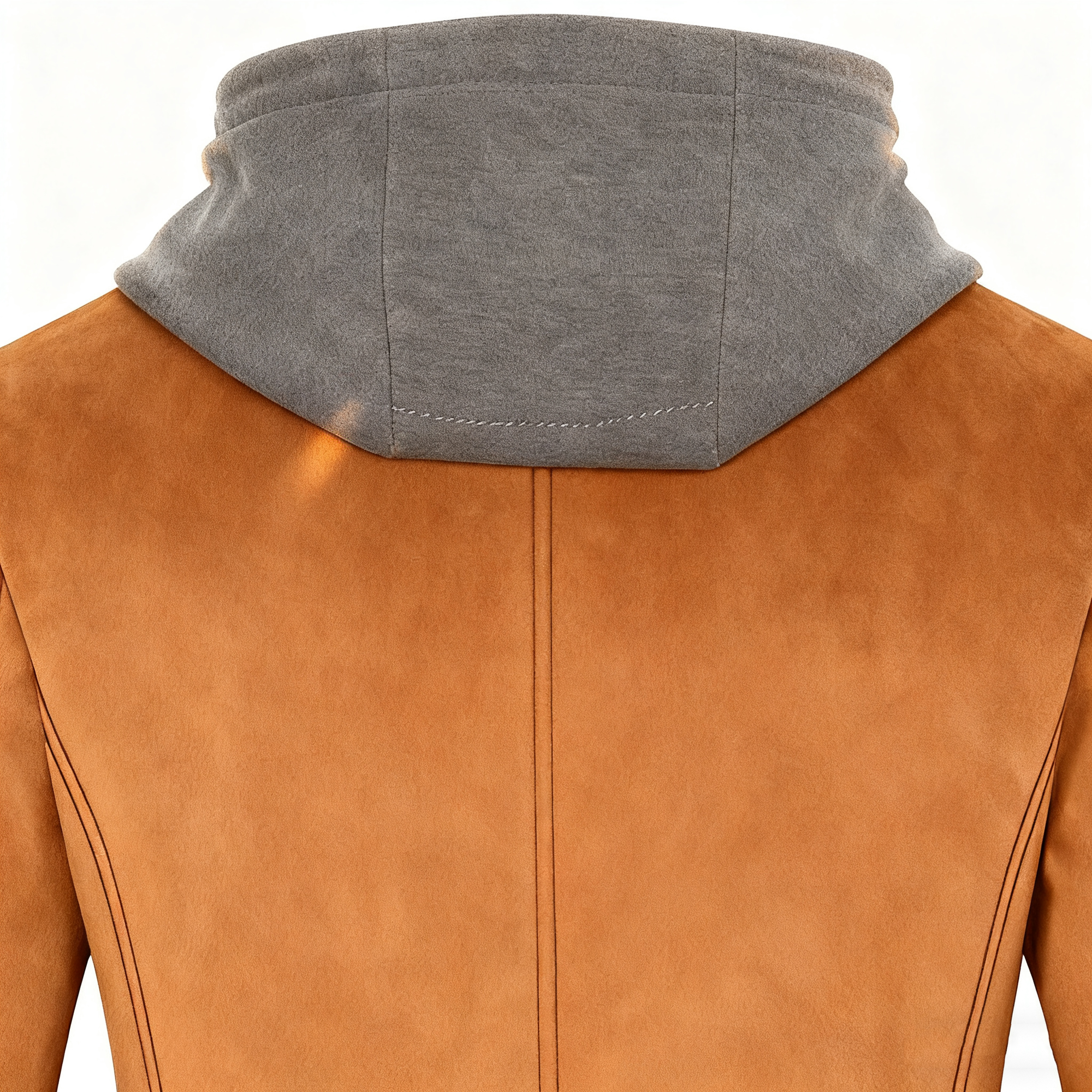 Men's Wool-Blend Trench Coat with Detachable Hood - Redefine Winter Fashion with Unparalleled Style & Functionality