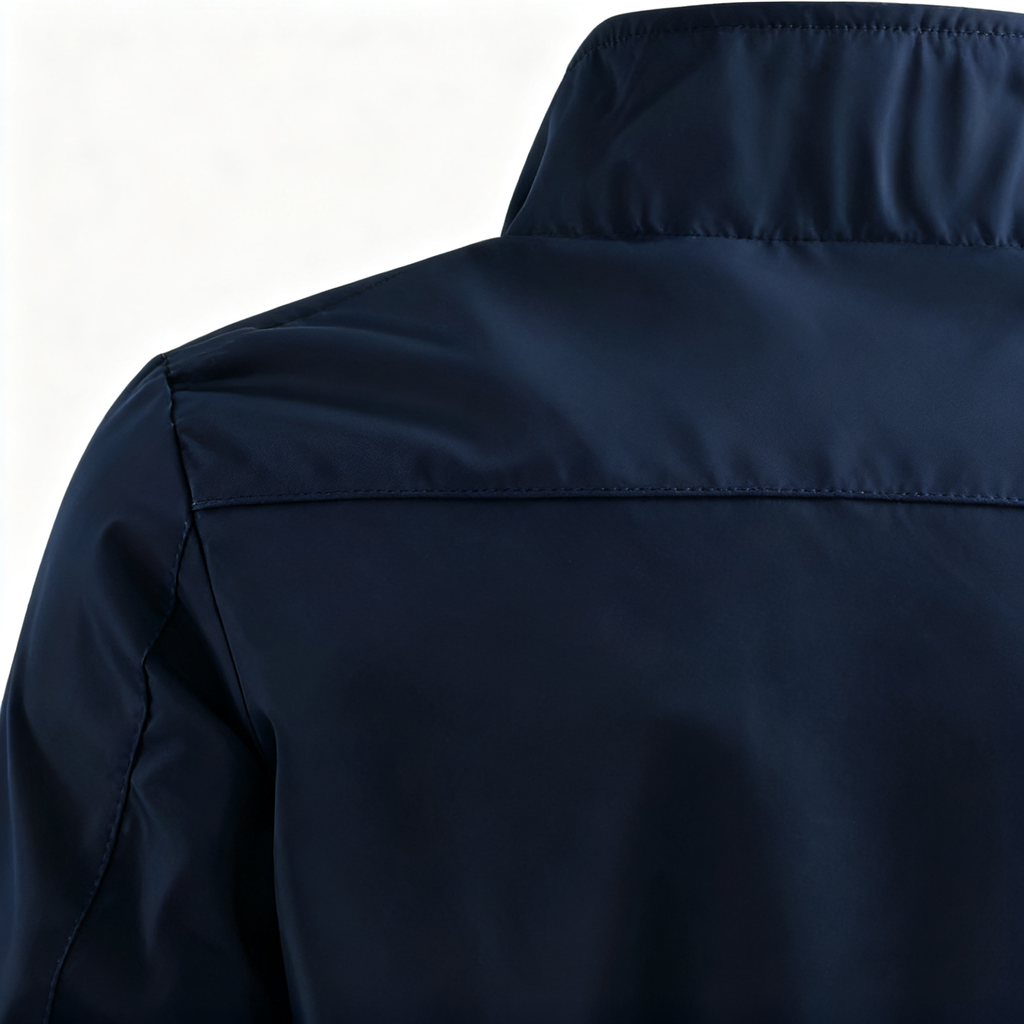 Men's Navy Sport Jacket - Classic Athletic Style & Versatile Comfort for Active & Casual Lifestyles
