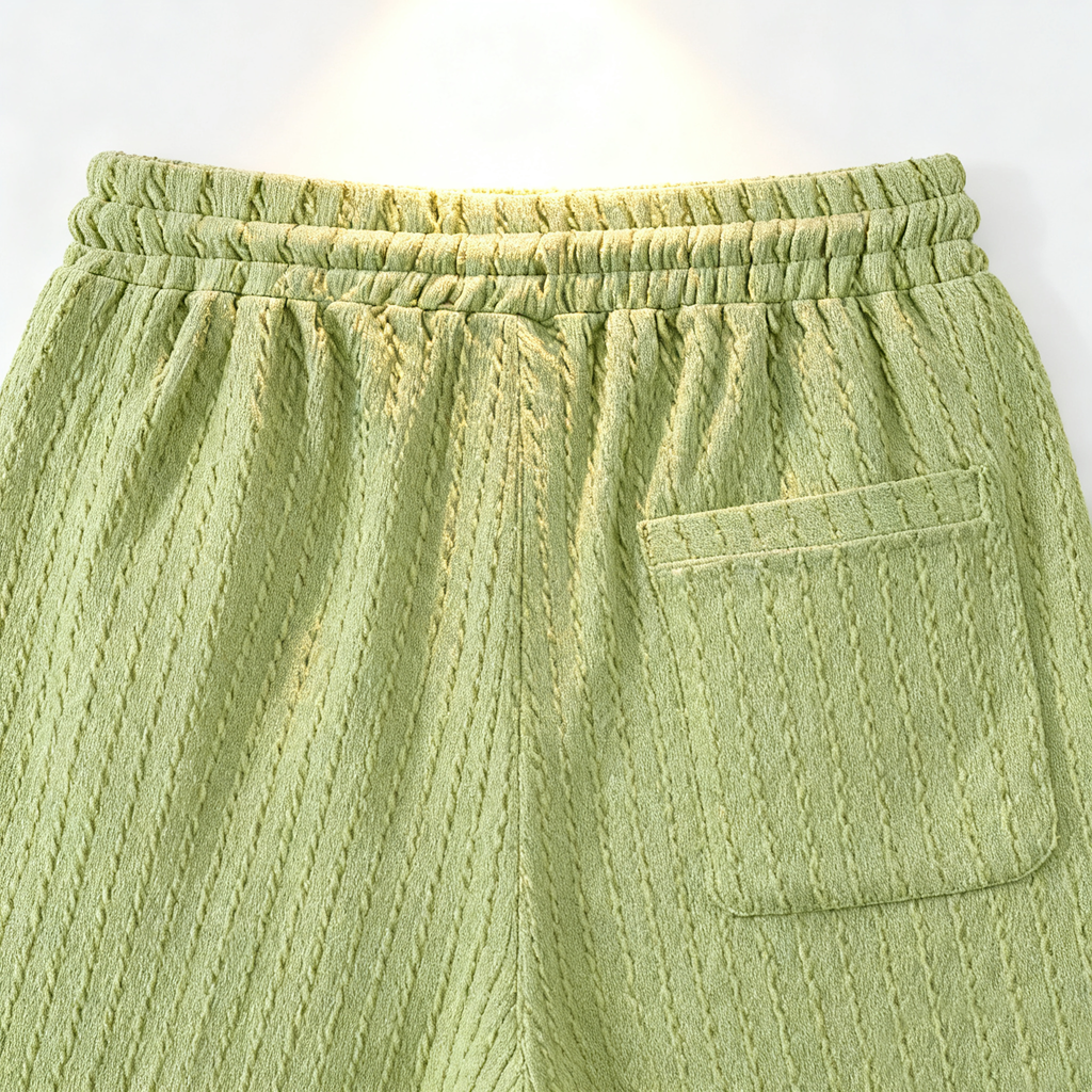 Men's Textured Casual Shorts: Elevated Comfort & Stylish Versatility for Summer Days