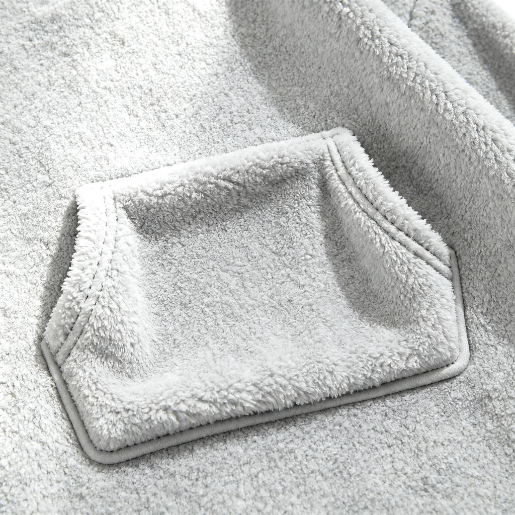 Men's Plush Half-Zip Pullover - Cozy Comfort & Street Style for Chill Days