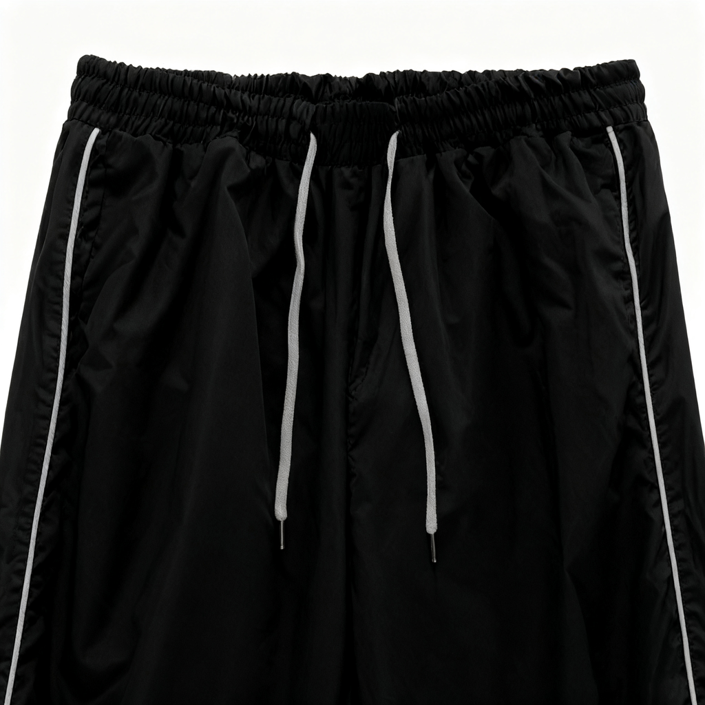 Men's Retro Sporty Wide-Leg Track Pants - Elevate Your Street Style & Daily Comfort