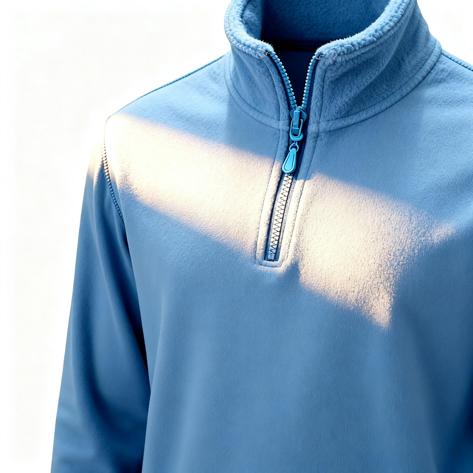 Men's Quarter-Zip Fleece Pullover: Business Casual Elegance Meets Cozy Comfort for the Modern Gentleman