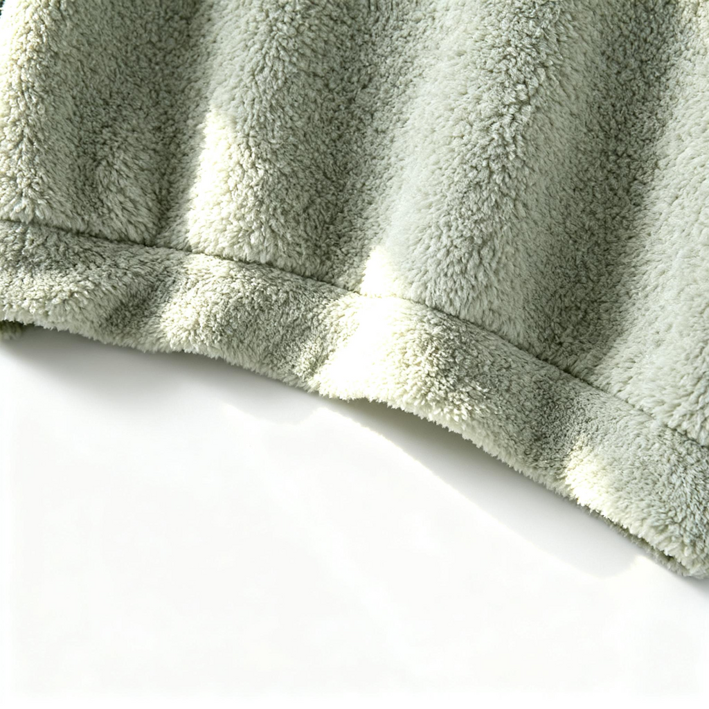 Men's Light Gray Fuzzy Hoodie - Ultimate Comfort & Cozy Style for Chilly Days