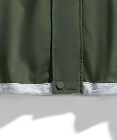 Men's Casual Faux Two-Piece Hooded Jacket: Urban Street Style & Multi-Scene Versatility for the Modern Gentleman