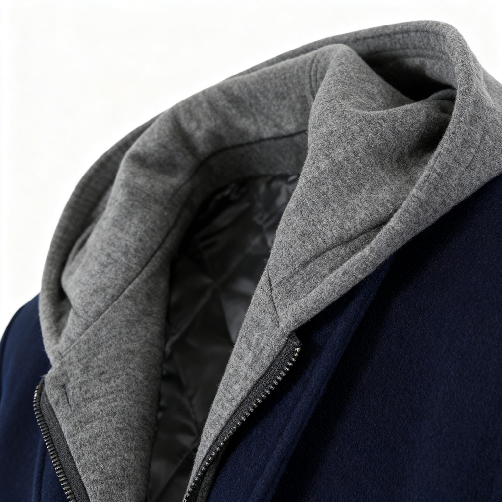 Men's 3-in-1 Wool Blend Trench Coat – Elevate Winter Style with Versatility, Warmth & Urban Sophistication