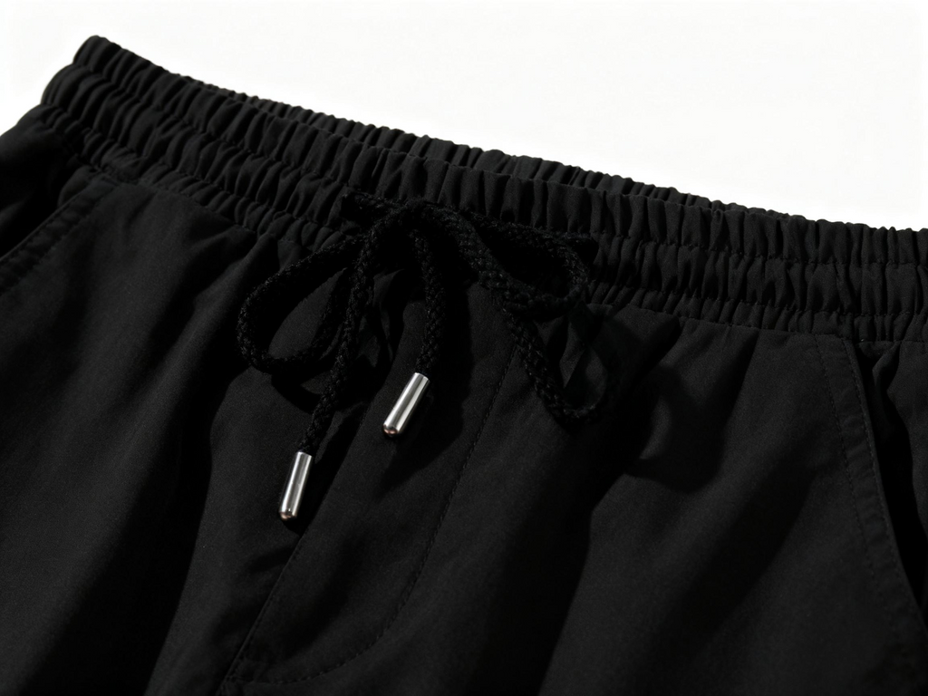 Men's Black Cargo Sweatpants - Sporty Style Meets Ultimate Comfort for Daily Wear & Active Lifestyles