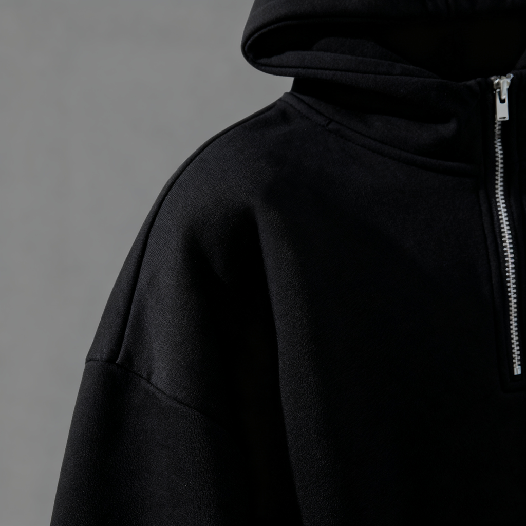 Men's Half-Zip Hoodie: A Fusion of Urban Style, Comfort & Versatility for Casual Days, Streetwear Looks & Everyday Adventures
