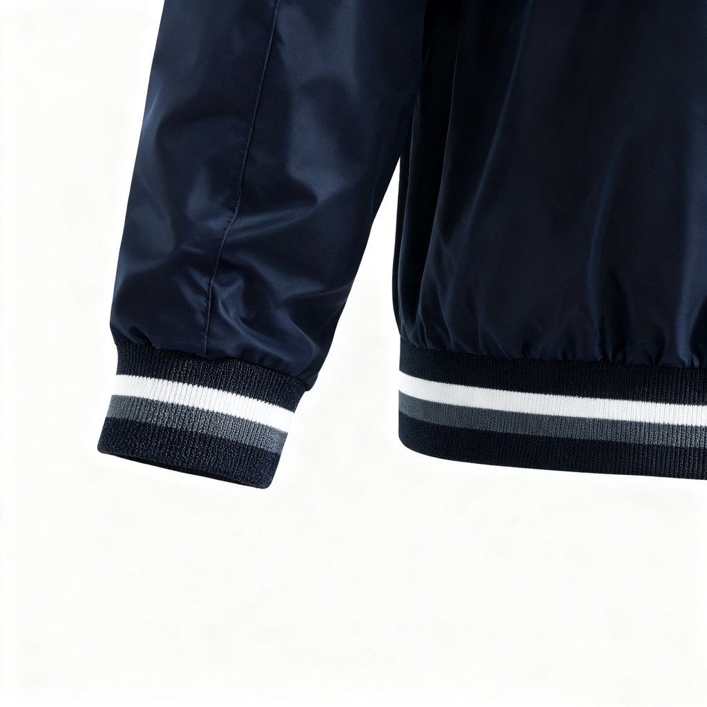 Men's Navy Sport Jacket - Classic Athletic Style & Versatile Comfort for Active & Casual Lifestyles