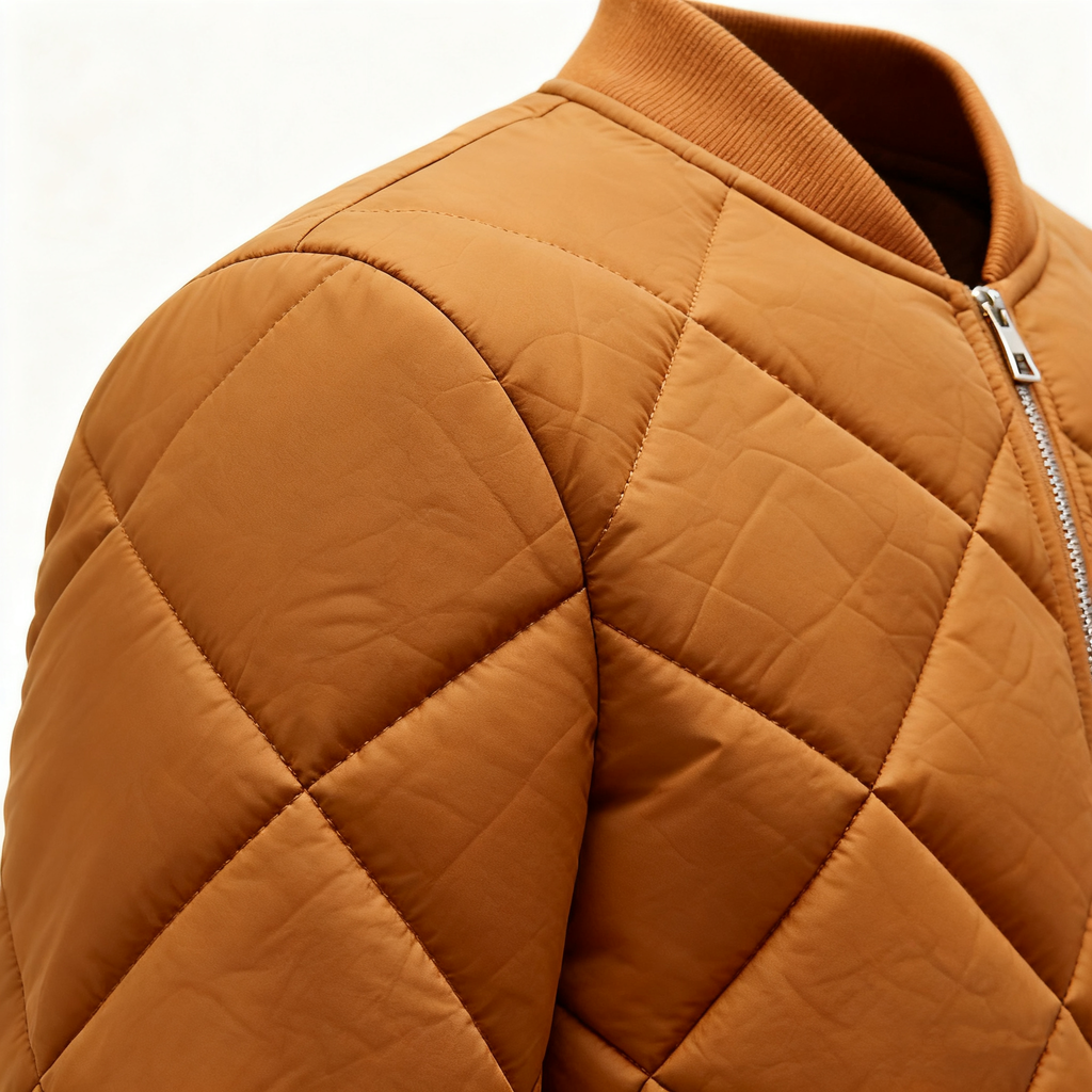 Men's Quilted Bomber Jacket - Stylish Warmth for Your Everyday Adventure