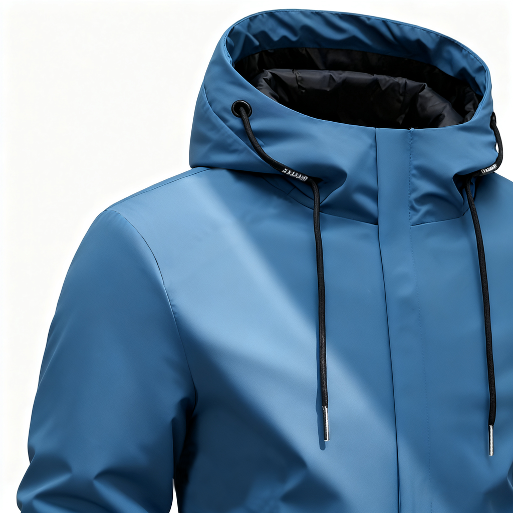 Men's Waterproof Hiking Jacket - Outdoor Adventure & Urban Commute Essential with Hooded Design