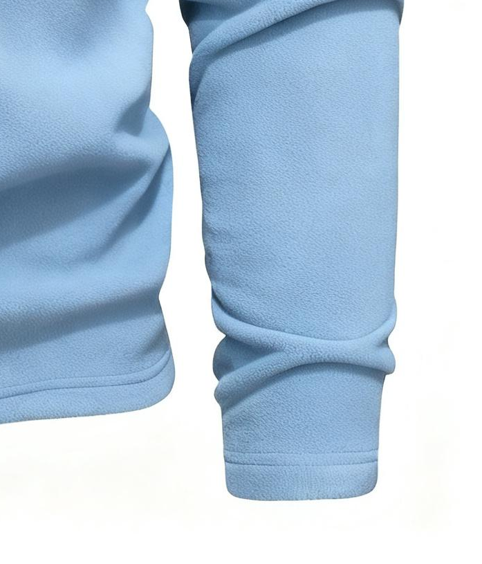 Men's Quarter-Zip Fleece Pullover: Business Casual Elegance Meets Cozy Comfort for the Modern Gentleman