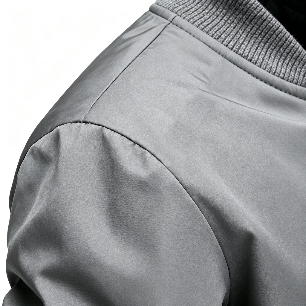 Men's Classic Bomber Jacket: Stylish, Versatile & Comfortable for Everyday Wear & Outdoor Activities