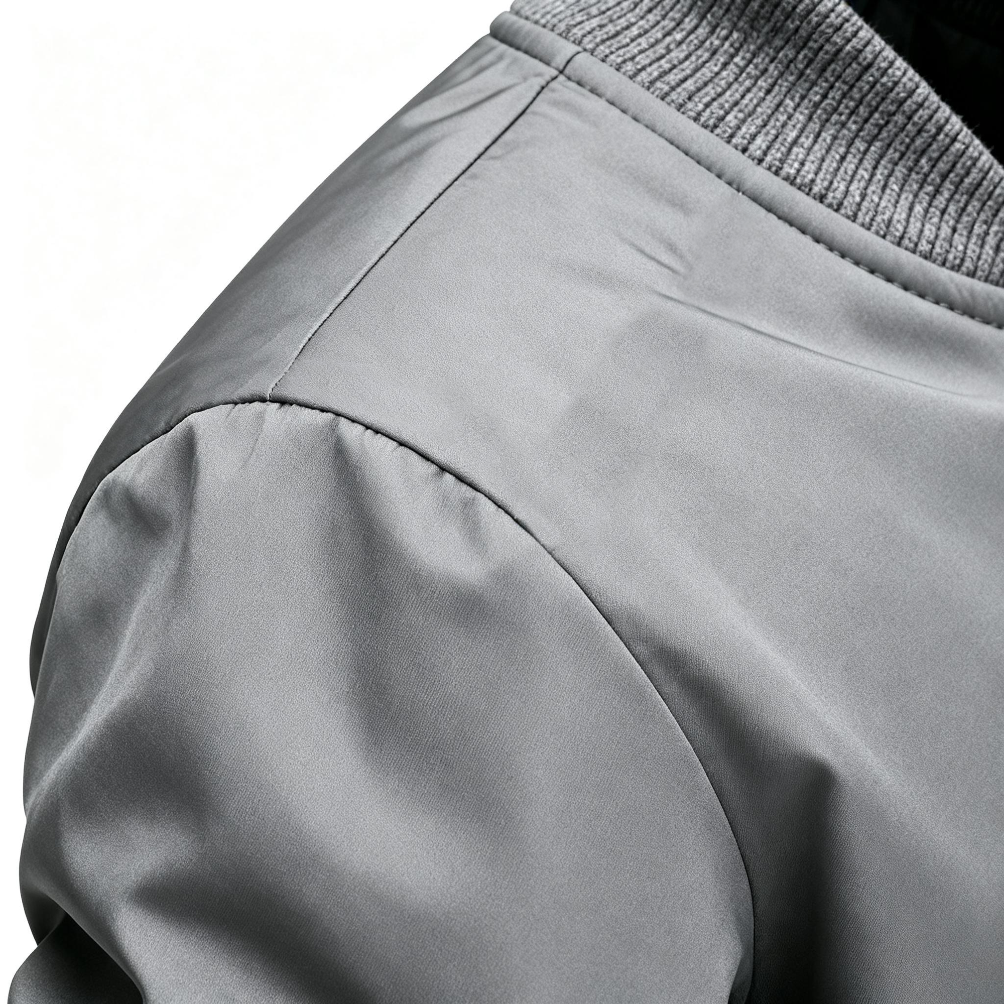 Men's Classic Bomber Jacket: Stylish, Versatile & Comfortable for Everyday Wear & Outdoor Activities