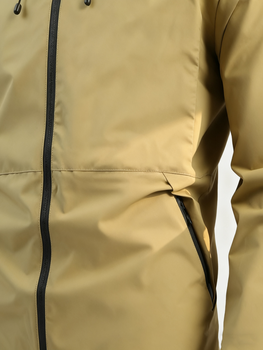 Men's Waterproof 100% Polyester Rain Jacket – Your Essential for Outdoor & Urban Adventures