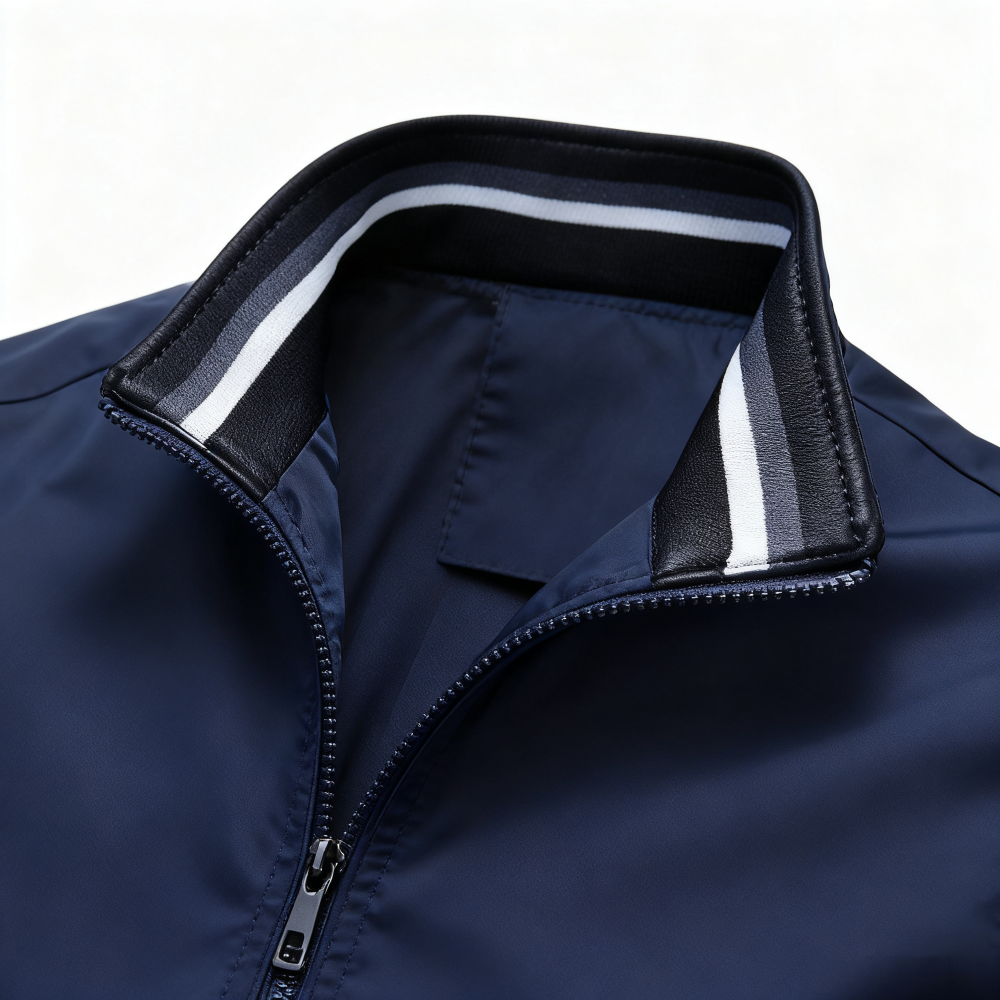 Men's Navy Sport Jacket - Classic Athletic Style & Versatile Comfort for Active & Casual Lifestyles