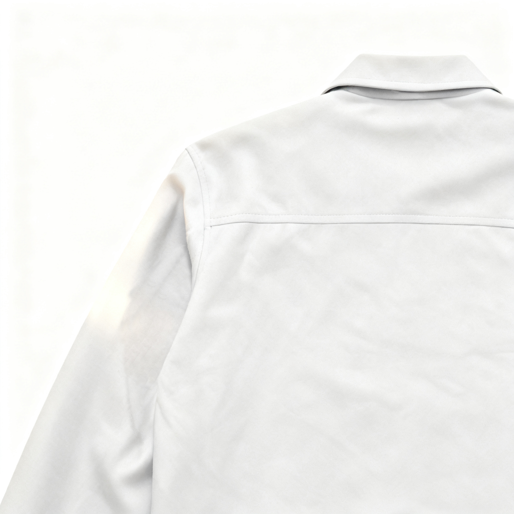 Men's Light Gray Suede-Like Casual Jacket - Classic Button-Down Trucker Jacket with Utility Pockets for Daily, Street & Smart-Casual Looks